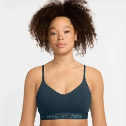 Store Dri-Fit INDY LGT Support Sports Bras Women - Dark Blue Sports Bras