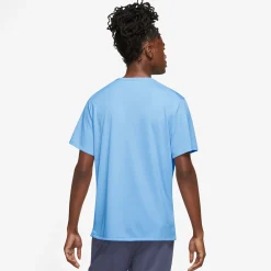 Online Dri-Fit Miler Dri-Fit Miler UV Running Shirt Men - Light Blue Running Clothing
