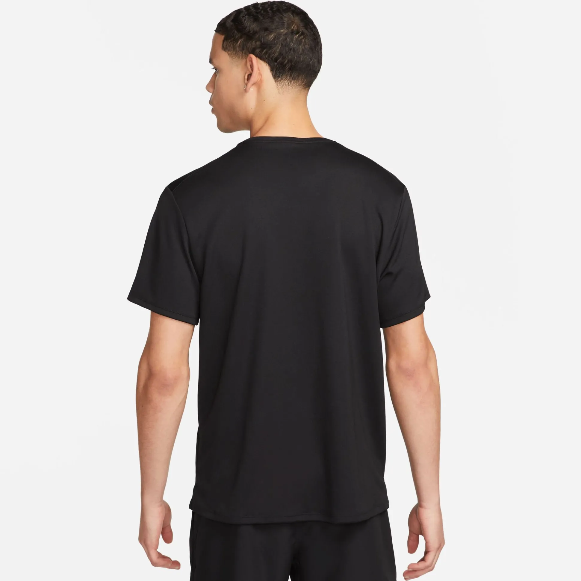 Online Dri-Fit Miler UV Running Shirt Men - Black, Grey Running Clothing