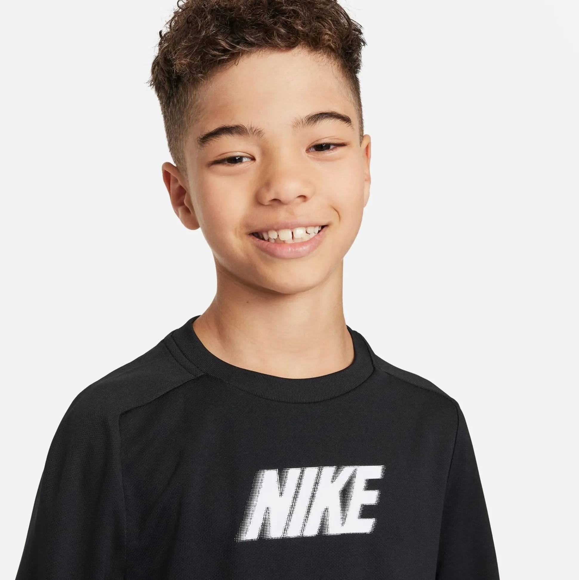 Cheap Dri-Fit Multi+ Long Sleeve Boys - Black, White Shirts