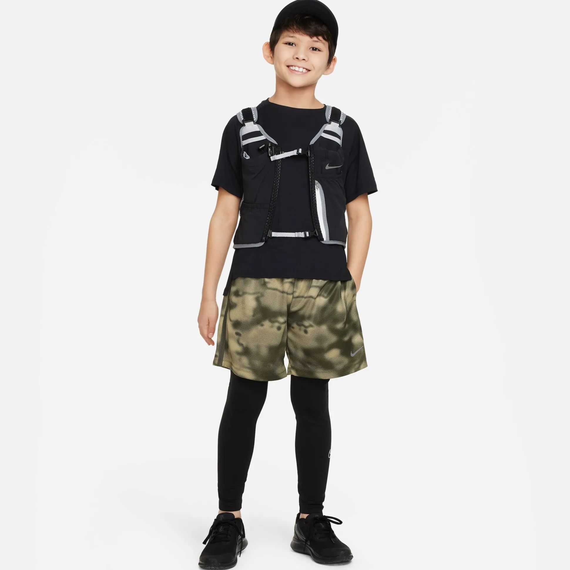 Store Dri-Fit Multi Tech Running Shirt Boys - Running Clothing
