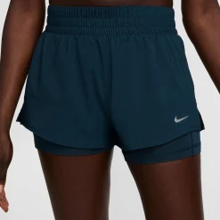 Discount Dri-Fit One MR 3IN 2N1 Shorts Women - Dark Blue Shorts