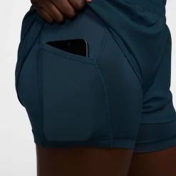 Discount Dri-Fit One MR 3IN 2N1 Shorts Women - Dark Blue Shorts