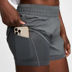 Clearance Dri-Fit One MR 3inch 2in1 Shorts Women - Grey, Black Shorts
