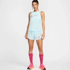Flash Sale Dri-Fit One Swoosh Running Shorts Women - Light Blue Running Clothing