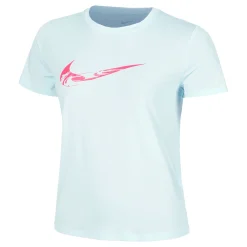 Sale Dri-Fit One Swoosh Running Shirt Women - Light Blue Running Clothing