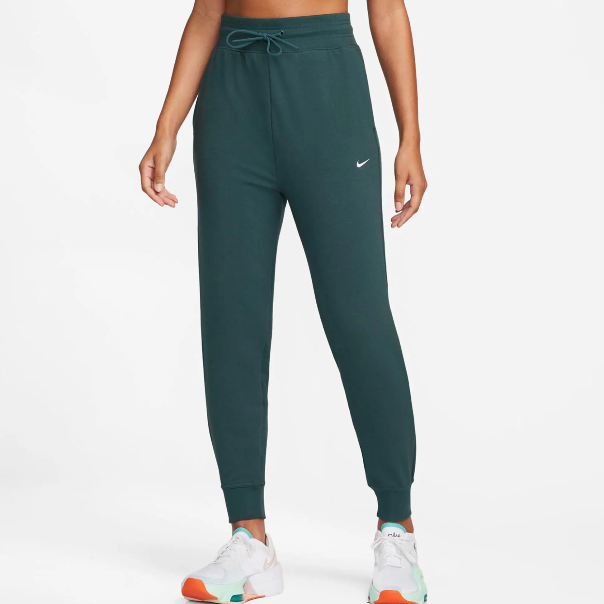 Best Sale Dri-Fit One Training Pants Women - Green, White Pants