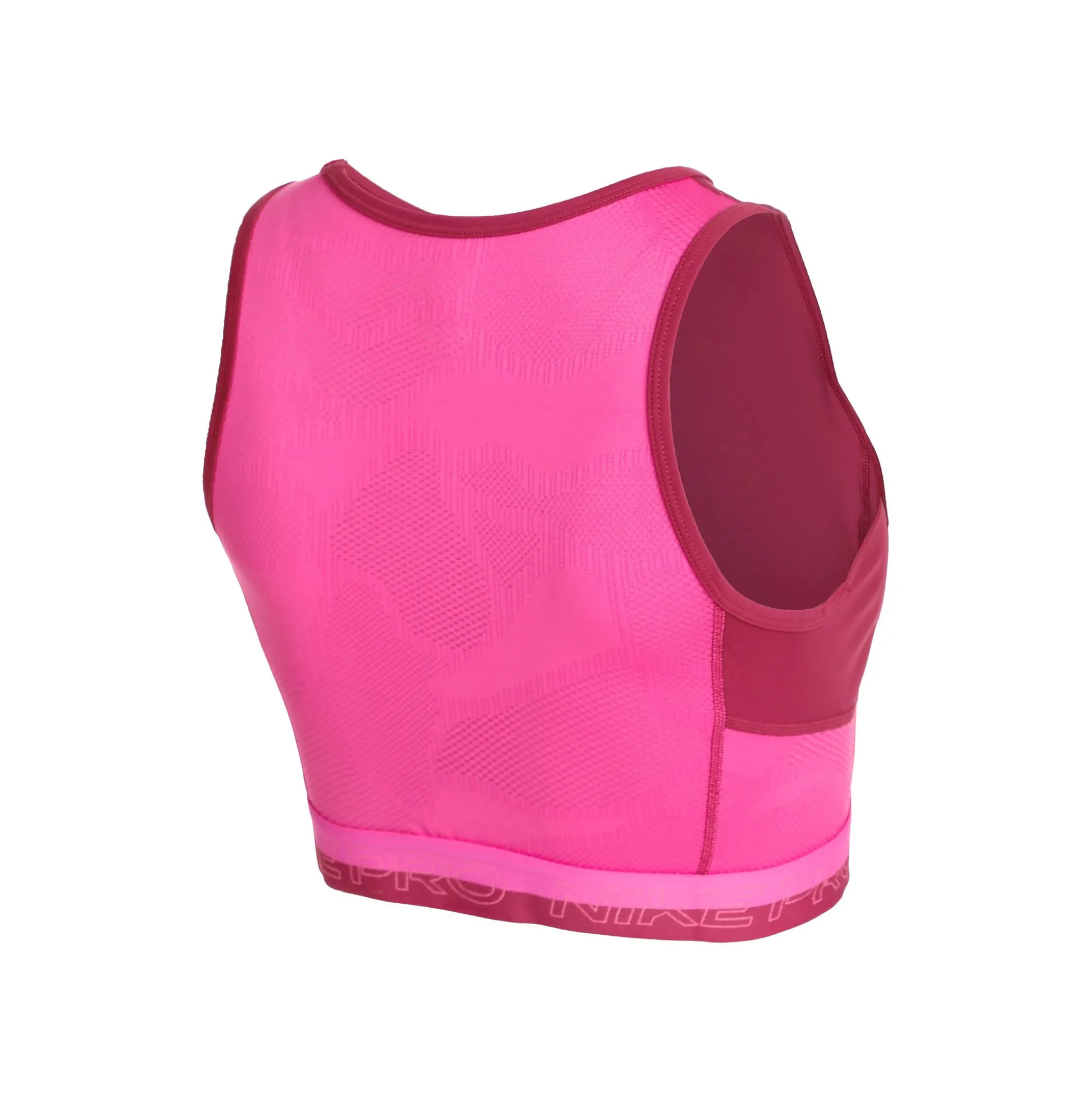 Hot Dri-Fit Performance Cropped Tank Top Women - Red, Pink Tops