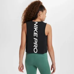 Outlet Dri-Fit Pro Big Kids Tank Top Girls - Black, White Tops