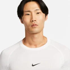 Shop Dri-Fit Pro Tight Fitness T-Shirt Men - White, Black Shirts