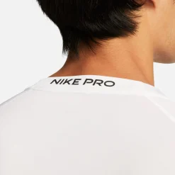 Shop Dri-Fit Pro Tight Fitness T-Shirt Men - White, Black Shirts