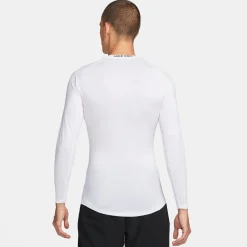Hot Dri-Fit Pro Tight Fitness Long Sleeve Men - White, Black Shirts
