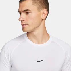 Hot Dri-Fit Pro Tight Fitness Long Sleeve Men - White, Black Shirts