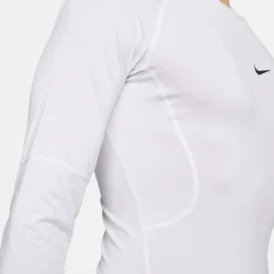Hot Dri-Fit Pro Tight Fitness Long Sleeve Men - White, Black Shirts