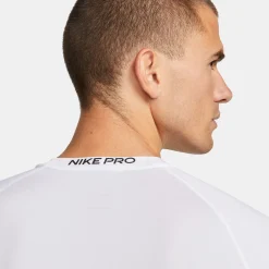 Hot Dri-Fit Pro Tight Fitness Long Sleeve Men - White, Black Shirts