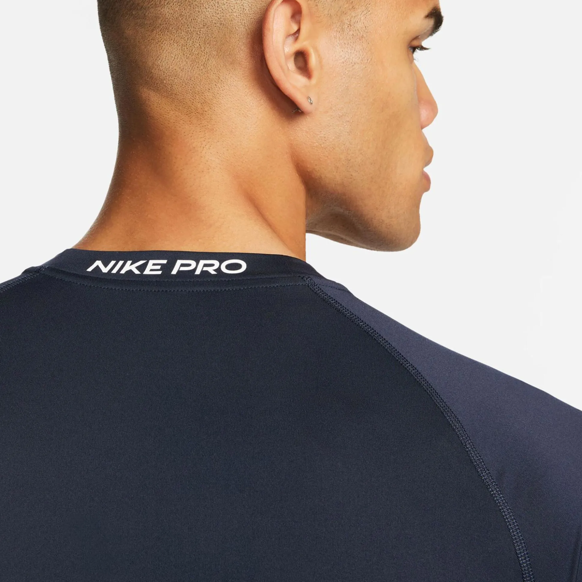 Online Dri-Fit Pro Tight Fitness T-Shirt Men - Dark Blue, White Shirts