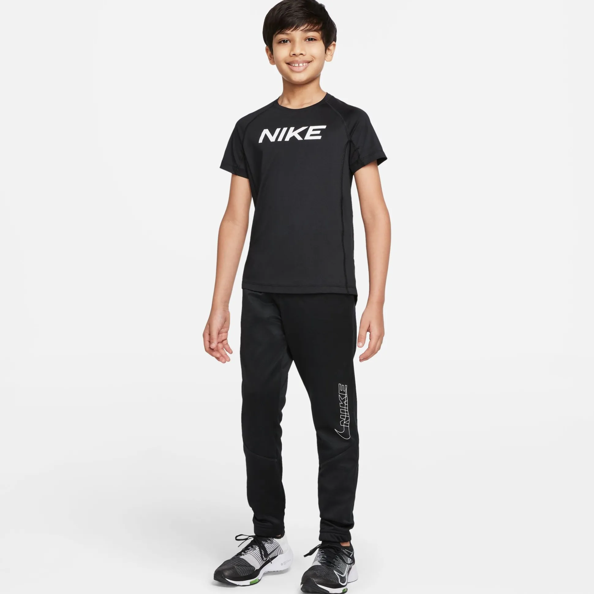 New Dri-Fit Pro T-Shirt Boys - Black, White Shirts