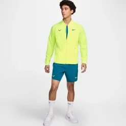 Fashion Dri-Fit Rafa MNK Training Jacket Men - Neon Yellow Jackets