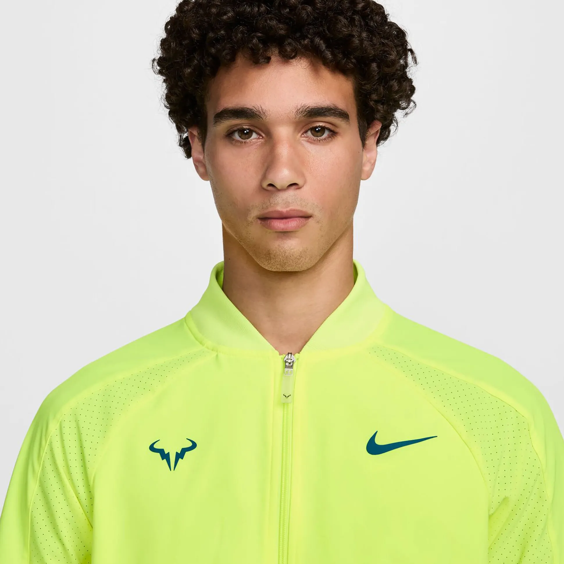 Fashion Dri-Fit Rafa MNK Training Jacket Men - Neon Yellow Jackets
