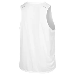 Shop Dri-Fit Rise 365 Tank Top Men - White, Silver Running Clothing|Tops