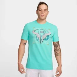 New Dri-Fit RN OC T-Shirt Men - Turquoise, Multicoloured Shirts