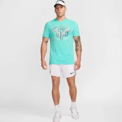 New Dri-Fit RN OC T-Shirt Men - Turquoise, Multicoloured Shirts