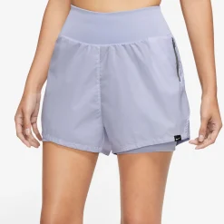 Hot Dri-Fit Run Division Reflective Mid-Rise 3in Shorts Women - Running Clothing|Shorts