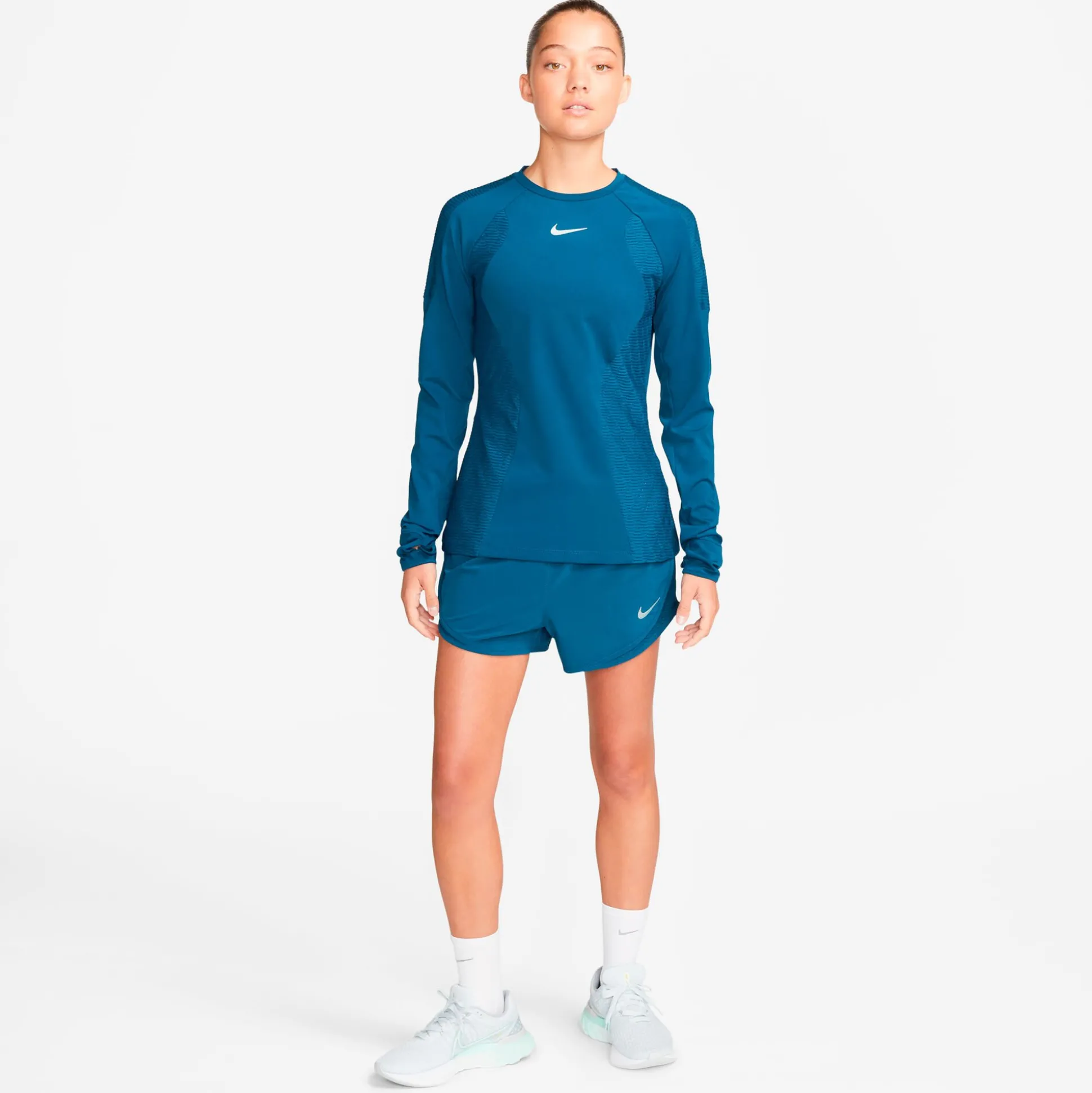 New Dri-Fit Run Division Tempo LX Shorts Women - Blue, Black Running Clothing|Shorts