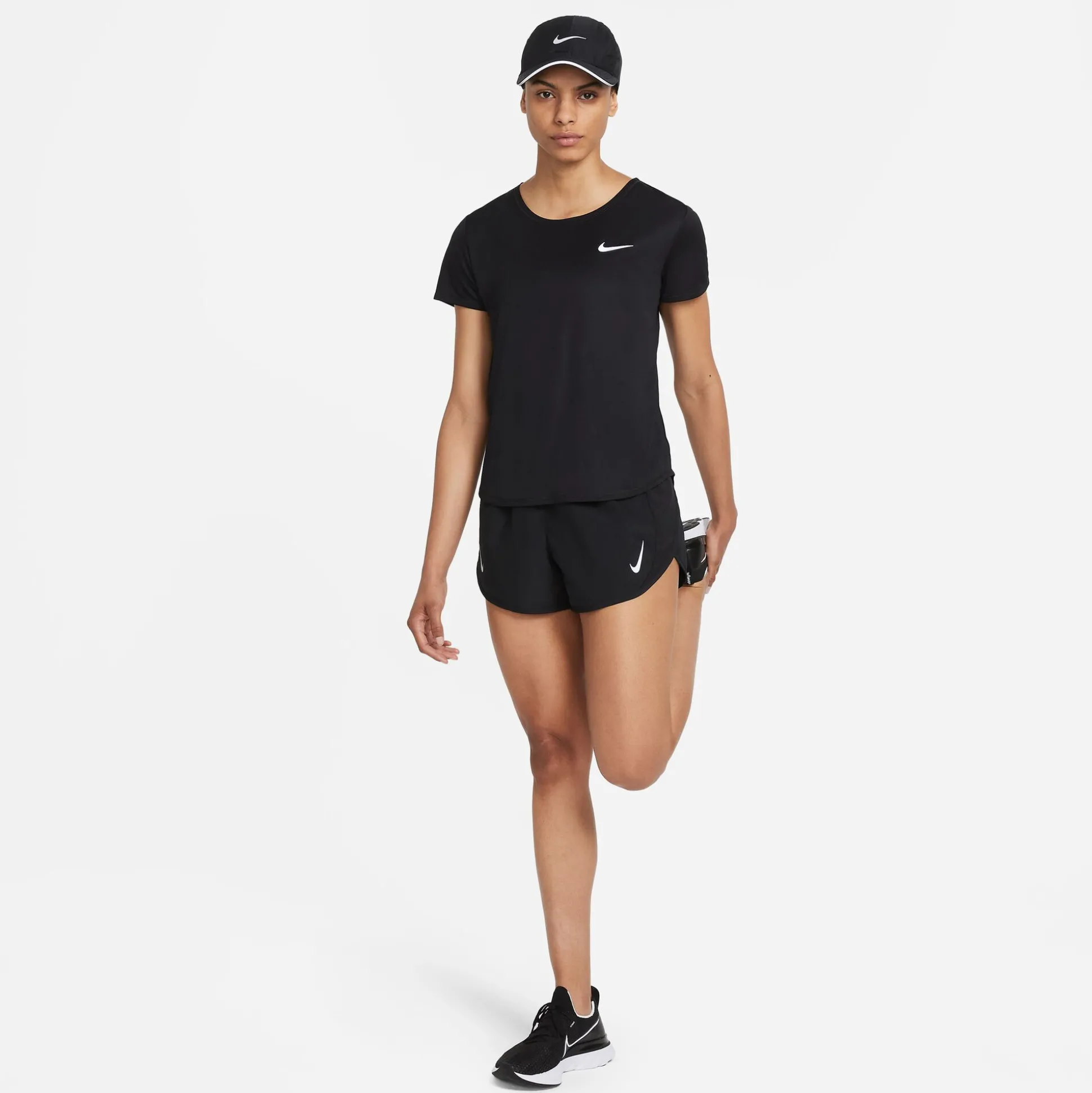 Cheap Dri-Fit Tempo Race Shorts Women - Black, Grey Running Clothing|Shorts
