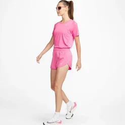 Hot Dri-Fit Tempo Race Shorts Women - Pink, Grey Running Clothing|Shorts