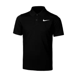 New Dri-Fit Victory Polo Boys - Black, White Shirts