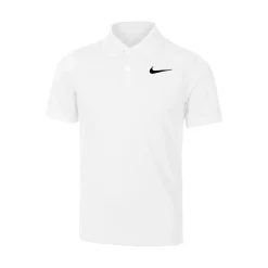 New Dri-Fit Victory Polo Boys - White, Black Shirts