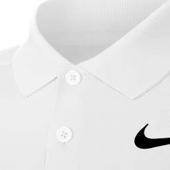 New Dri-Fit Victory Polo Boys - White, Black Shirts