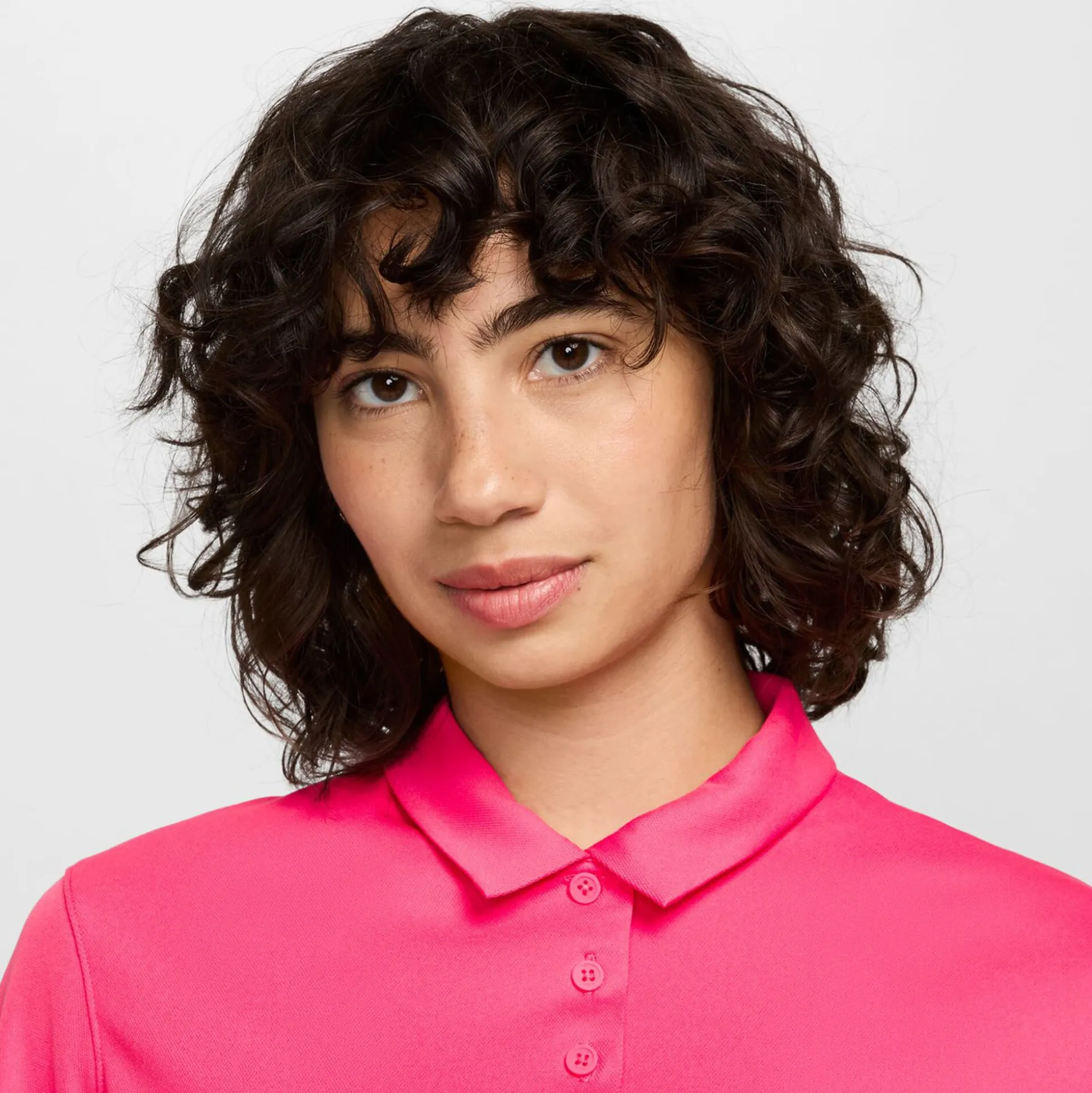 Outlet Dri-Fit Victory SS SLD Polo Women - Pink, Black Shirts