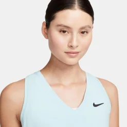 Best Sale Dri-Fit Victory Tank Top Women - Light Blue, Black Tops