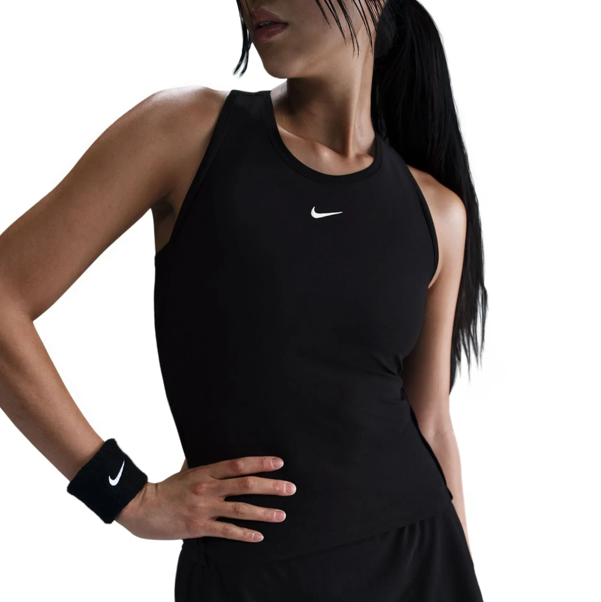 Cheap Dri-Fit Victory Tank Top Women - Black, White Tops