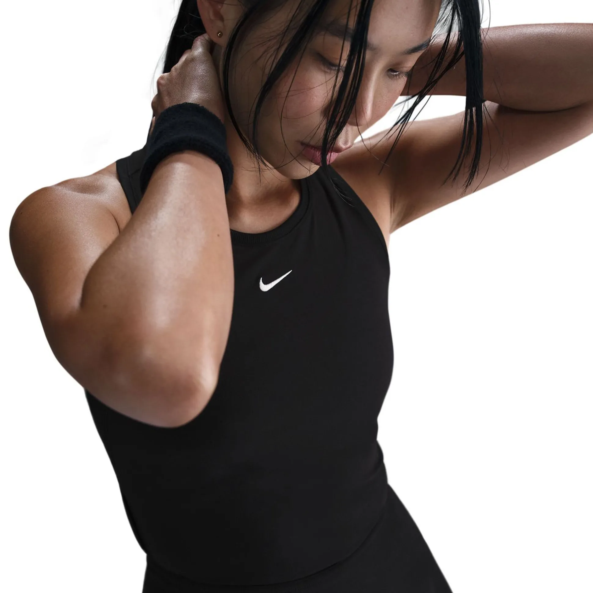 Cheap Dri-Fit Victory Tank Top Women - Black, White Tops
