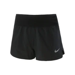 Online Eclipse 3in Shorts Women - Black, Silver Running Clothing|Shorts