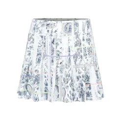 Best Sale Electric Toile Skirt Women - White, Multicoloured Skirts