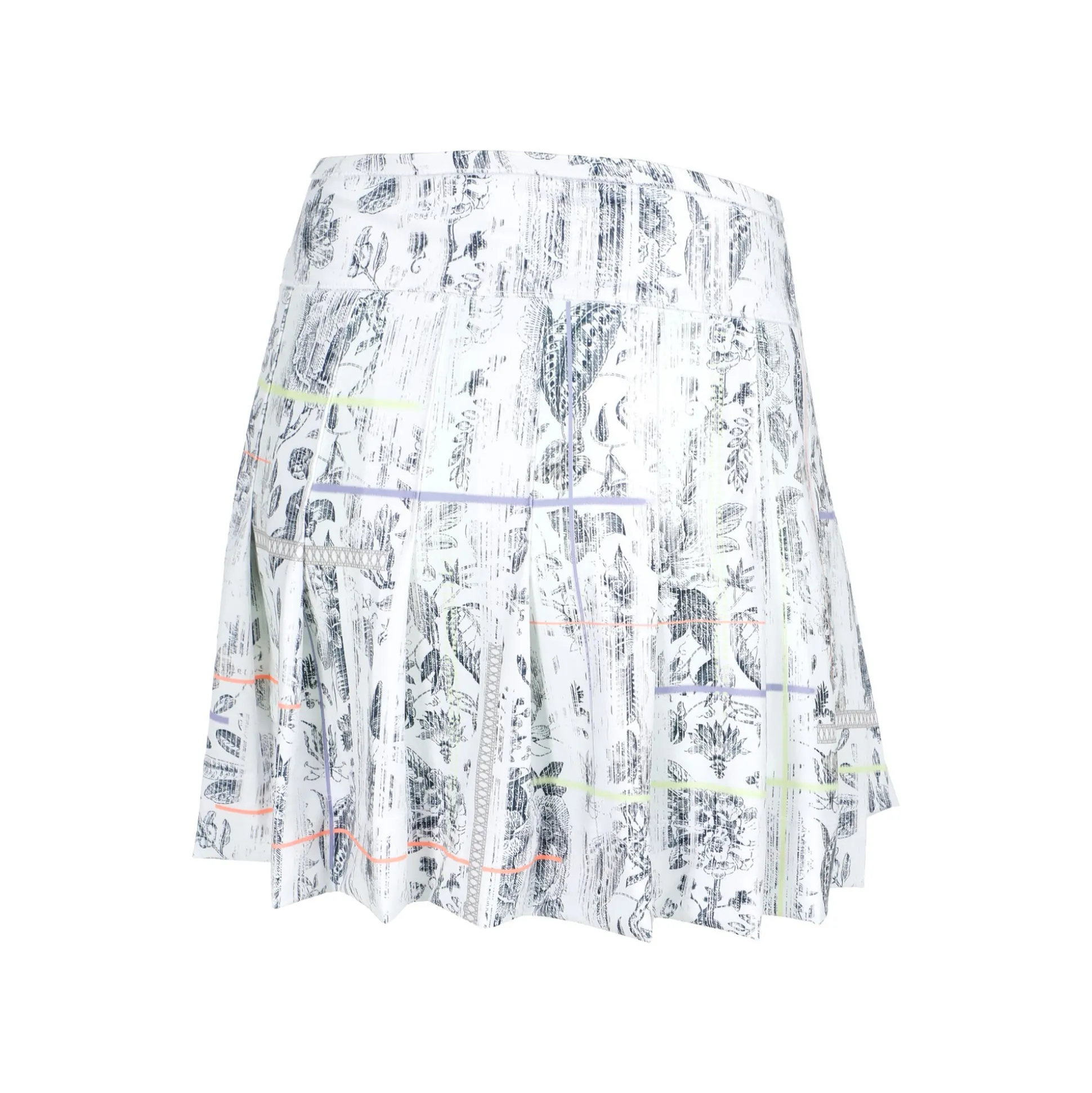 Best Sale Electric Toile Skirt Women - White, Multicoloured Skirts