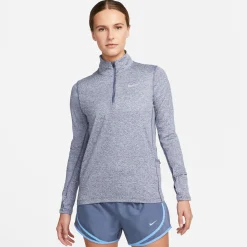 Discount Element Half-Zip Running Top Women - Lilac, Grey Running Clothing
