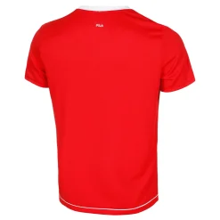 Clearance Elias T-Shirt Men - Red, White Shirts