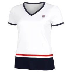 Hot Elisabeth T-Shirt Women - White, Dark Blue Shirts