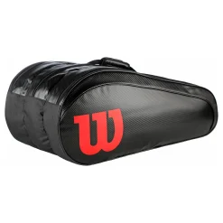 Shop Elite Racket Bag 15 Pack Special Edition - Black, Red Racket Bags