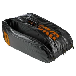Best Elite Racket Bag 15 Pack Special Edition - Black, Bronze Racket Bags