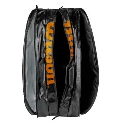 Best Elite Racket Bag 15 Pack Special Edition - Black, Bronze Racket Bags