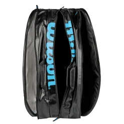 Best Sale Elite Racket Bag 15 Pack Special Edition - Black, Blue Racket Bags