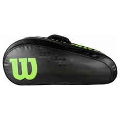 Clearance Elite Racket Bag 15 Pack Special Edition - Black, Lime Racket Bags