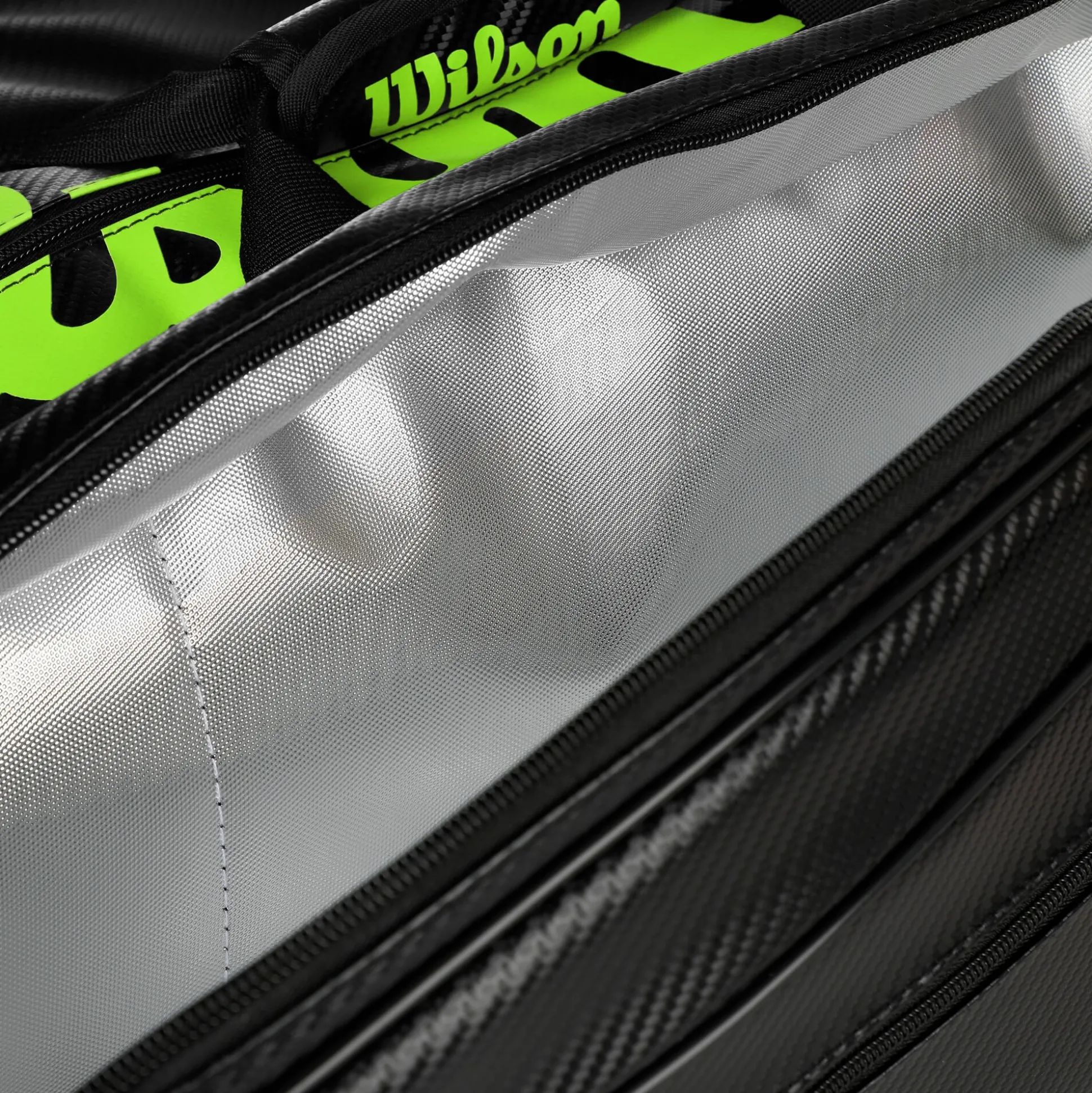 Clearance Elite Racket Bag 15 Pack Special Edition - Black, Lime Racket Bags