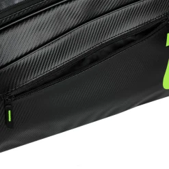 Clearance Elite Racket Bag 15 Pack Special Edition - Black, Lime Racket Bags